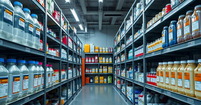 Armazenagem de Produtos Químicos Segura e Eficiente
