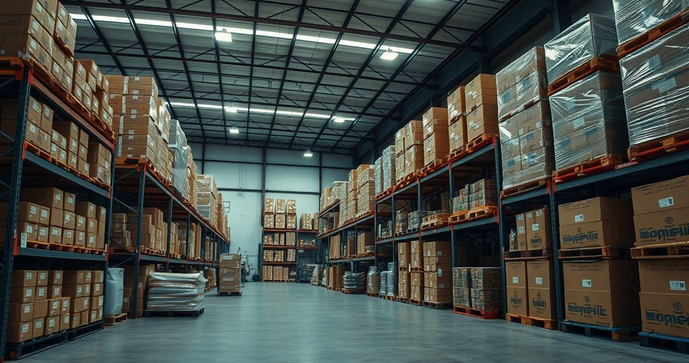 Armazenagem de Mercadorias: Como Otimizar Espaço e Aumentar a Eficiência Logística