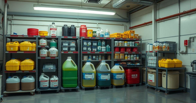 Guia Completo sobre Armazenamento de Produtos Químicos para Segurança e Eficiência