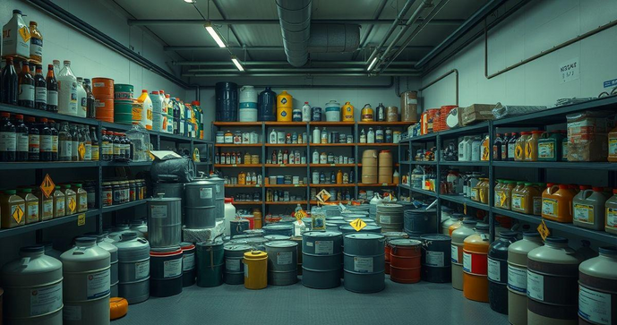 Armazenamento de Produtos Químicos: Melhores Práticas e Normas de Segurança