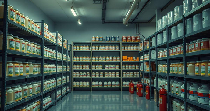 Guia Completo sobre Armazenamento de Produtos Químicos para Segurança e Eficácia